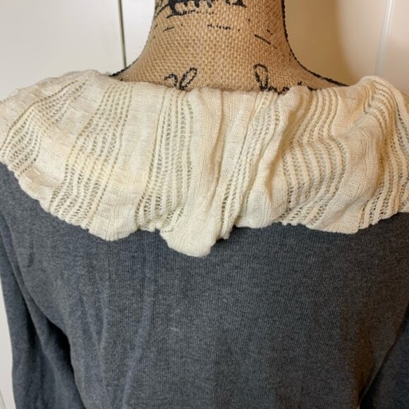 Chadwicks Cardigan Sweater with Fluffy Collar - Picture 12 of 16